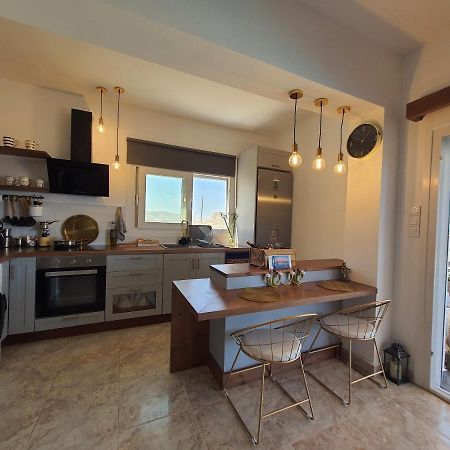 Tramonto Luxury Villa No2 - Breathtaking Sunset View Foinikion Bagian luar foto