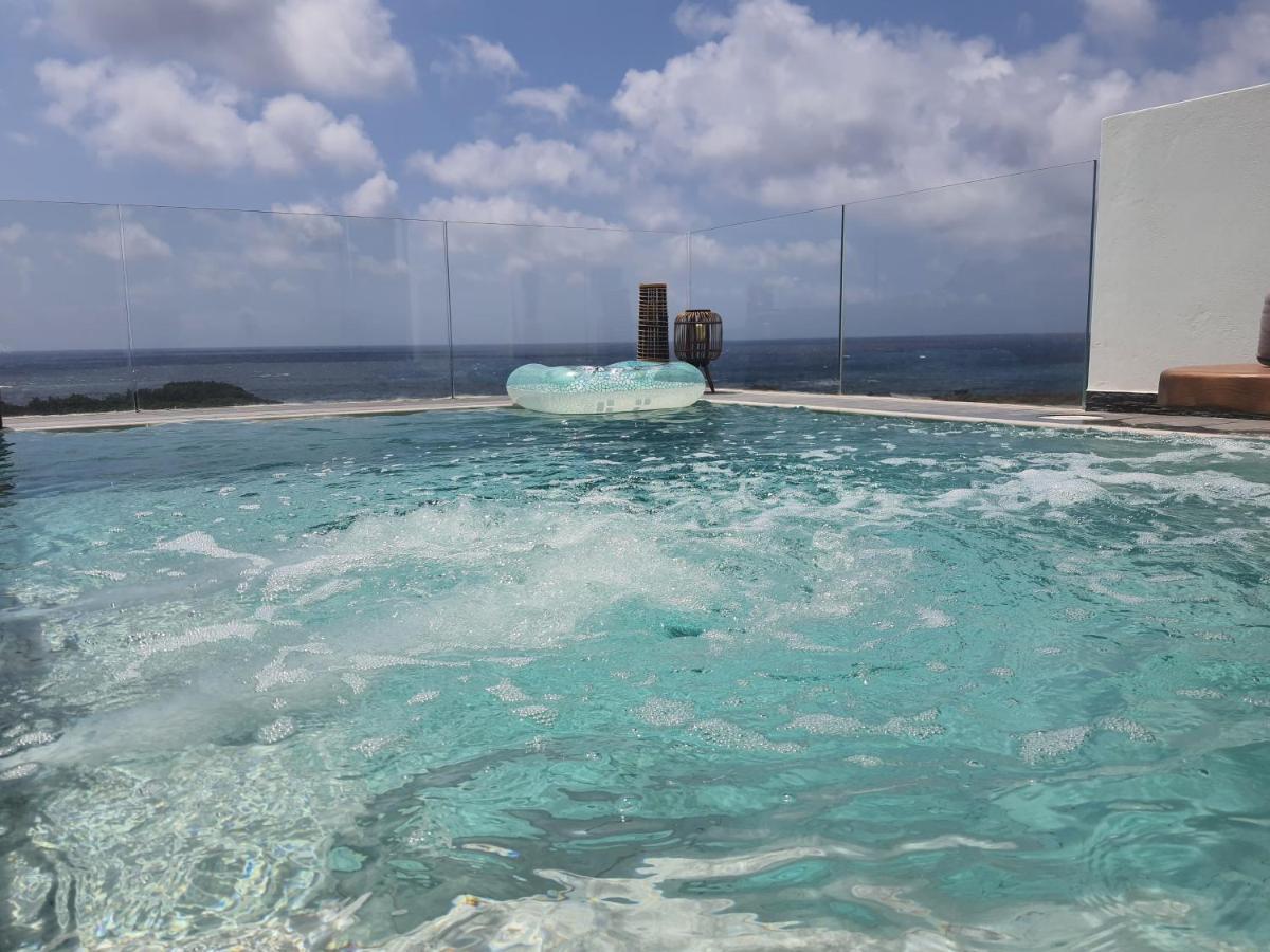 Tramonto Luxury Villa No2 - Breathtaking Sunset View Foinikion Bagian luar foto