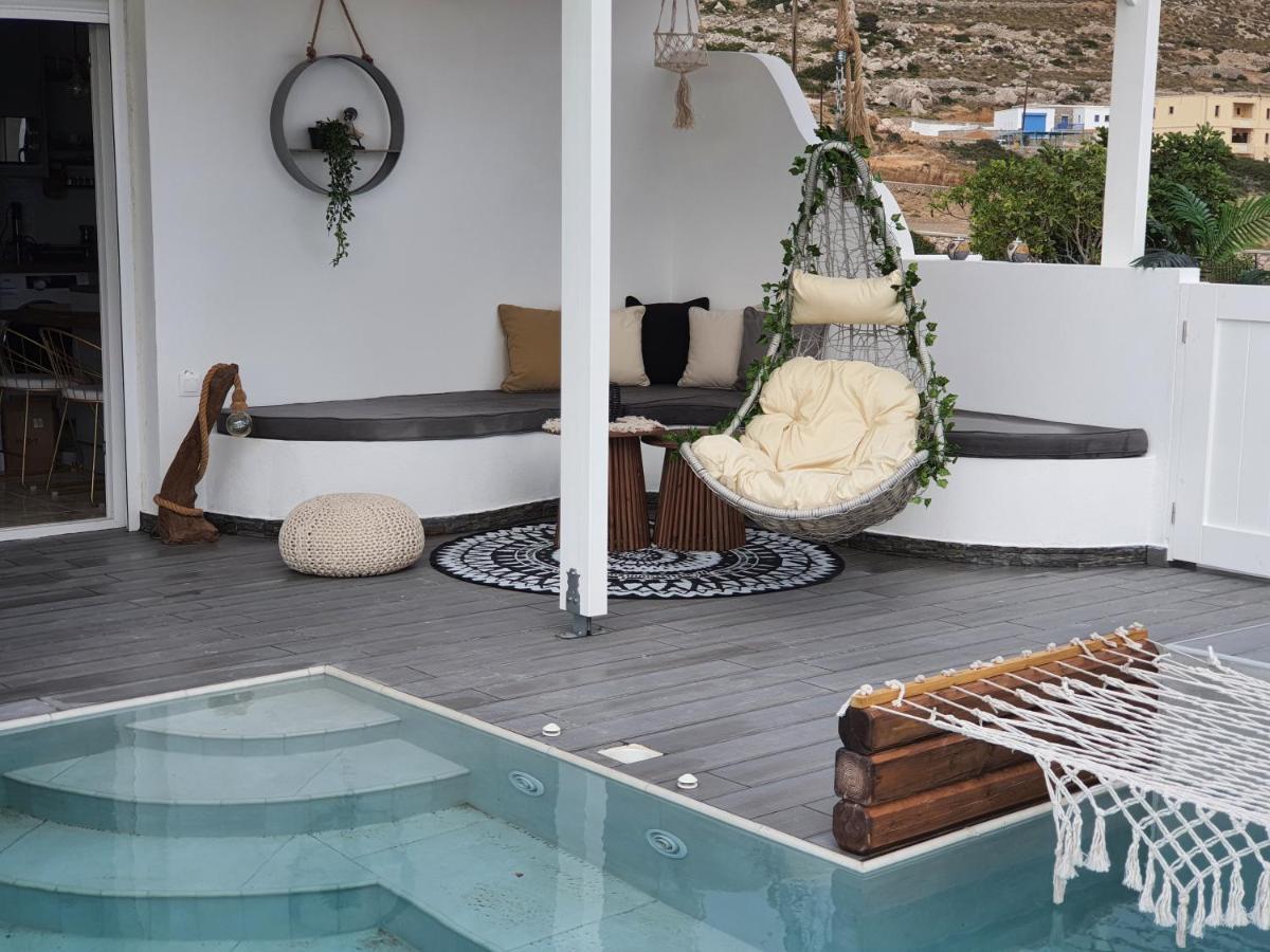 Tramonto Luxury Villa No2 - Breathtaking Sunset View Foinikion Bagian luar foto