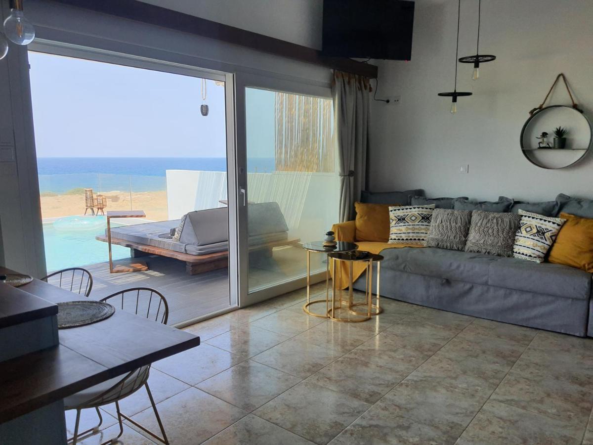 Tramonto Luxury Villa No2 - Breathtaking Sunset View Foinikion Bagian luar foto